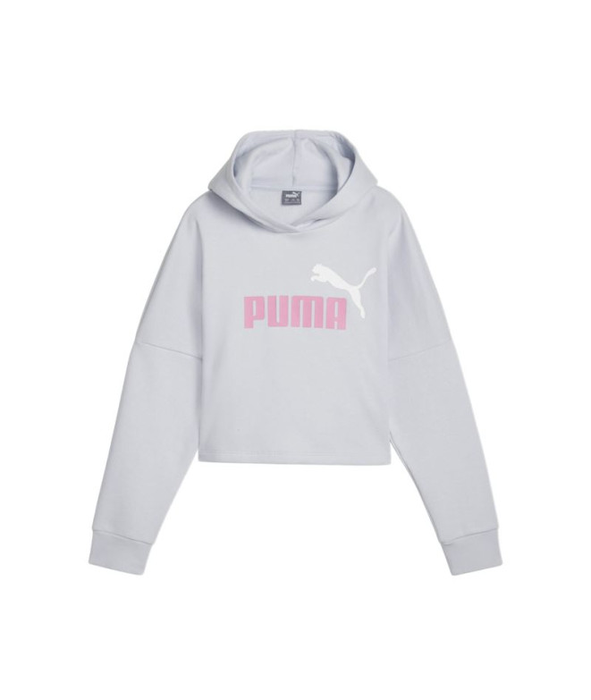 Sudadera Casual Puma Ess Logo Cropped Hoodie G...