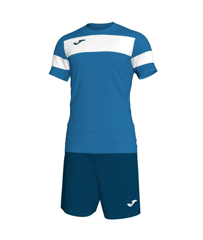 Conjunto Joma Academy II Royal-Blanco M/C