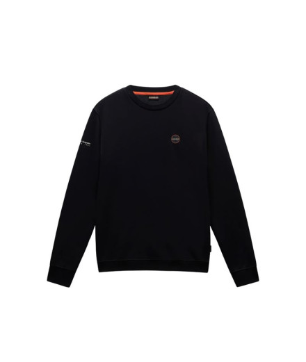 Sudadera Napapijri B-Badge Hzh Hombre Negro