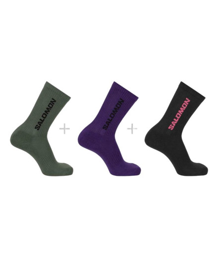 Calcetines de Montaña Salomon Everyday Crew 3-Pack