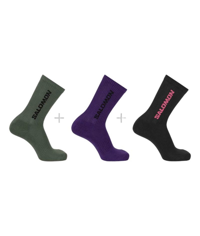 Calcetines de Montaña Salomon Everyday Crew 3-Pack