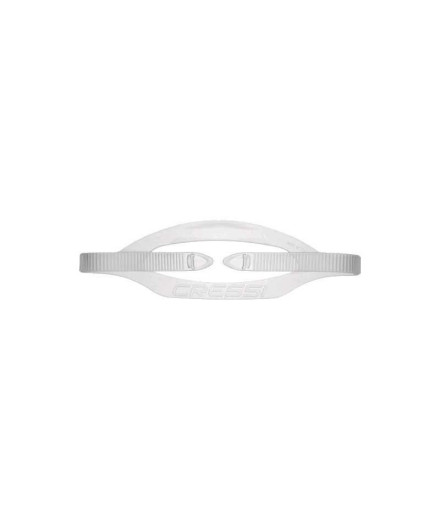 Tira Máscara Cressi Silicona Polivalente Transparente 17Mm