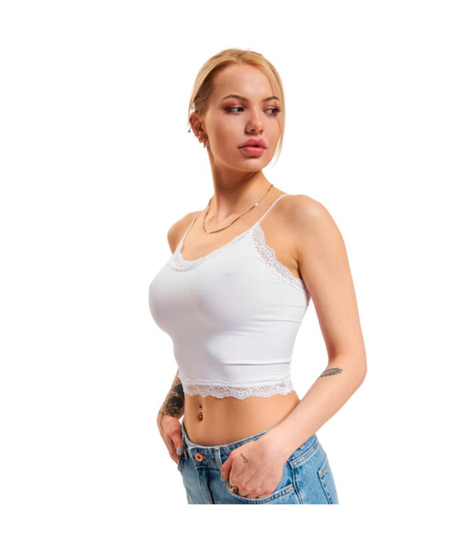 Top Only vicky Lace Seamless Cropped Bright...