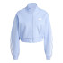 Sudadera Adidas Future Icons 3 Bandas Bomber Mujer Azul