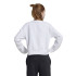 Sudadera adidas Glam Crew Niña Blanco