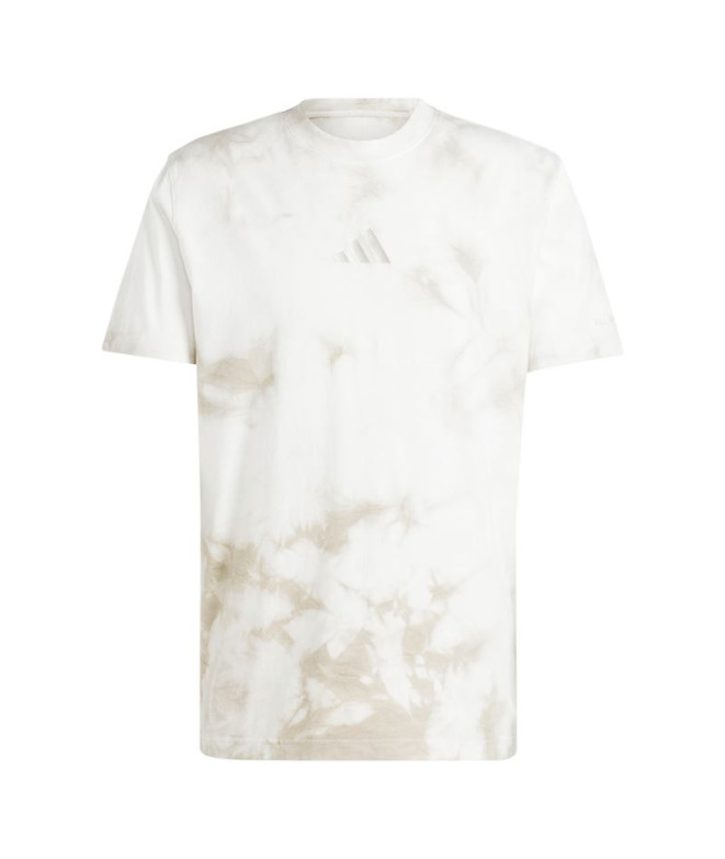 Camiseta adidas All Szn Wash Hombre Beige