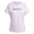 Camiseta adidas Holiday Graphic Mujer Lila