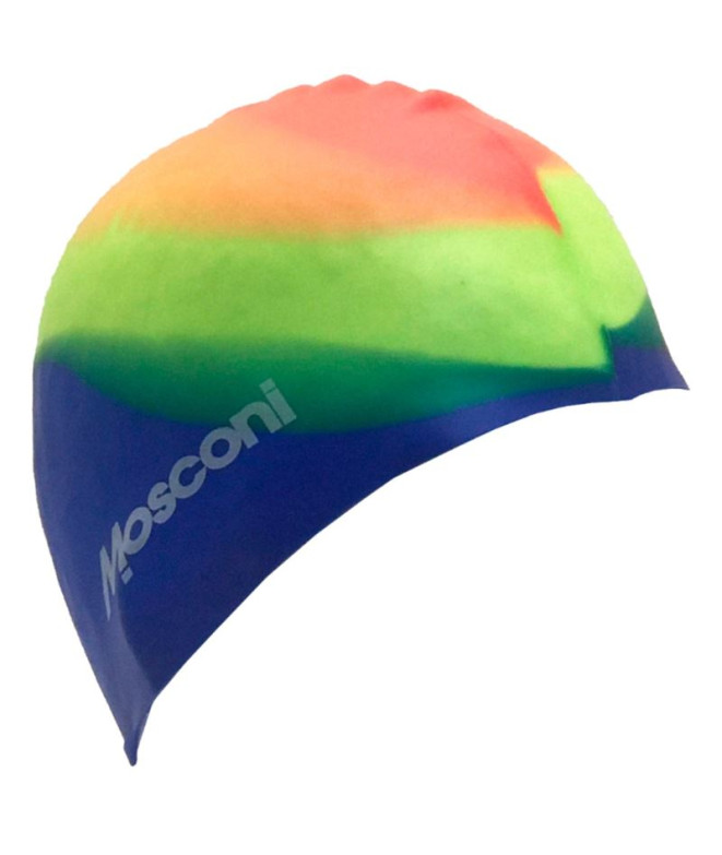 Gorro de Natación Mosconi Rainbow Naranja Neon...
