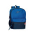 Mochila Escolar Reebok Atlantic Dos Compartimentos Azul Marino