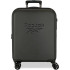 Maleta De Cabina Reebok Franklin Rígida 55 Cm Expandible Negro Negro
