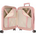 Maleta De Cabina Reebok Franklin Rígida 55 Cm Expandible Nude Nude