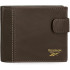 Cartera Horizontal Reebok Division Marrón Con Cierre De Click