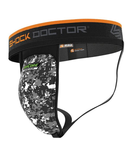 Coquilla Dura Shock Doctor AirCore Supporter Negro