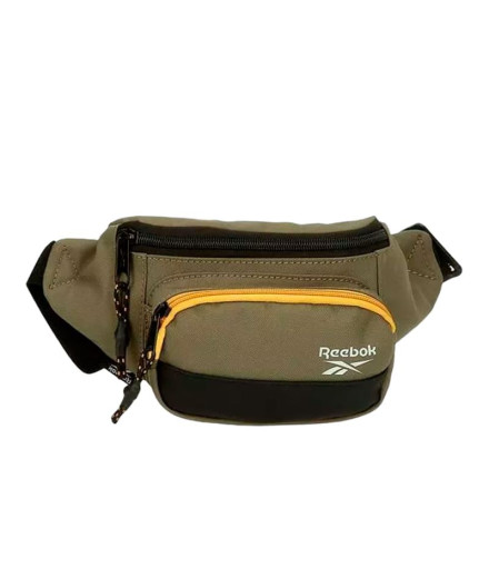 Riñonera con Bolsillo Frontal Reebok Hamilton Verde Caqui