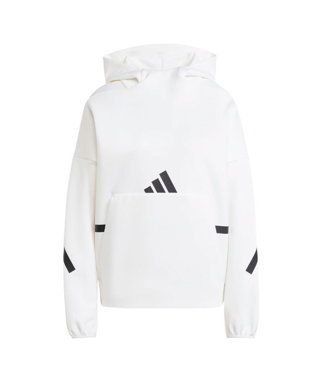 Sudadera adidas Z.N.E. Hooded Mujer Blanco