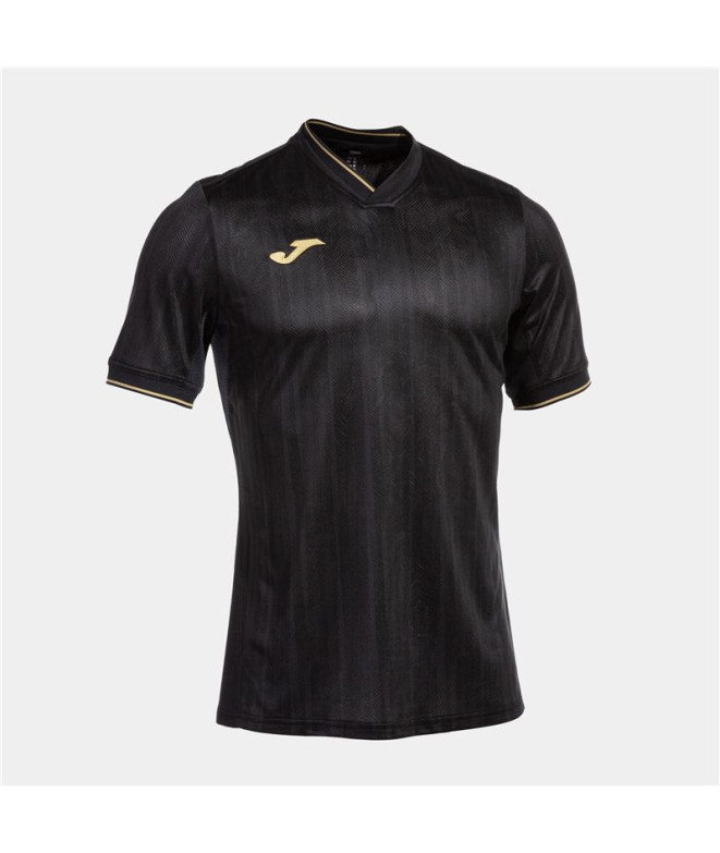 Camiseta de Fútbol Joma Gold VI Hombre Negro Oro