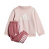 Conjunto Adidas Badge Of Sport Logo Jogger Infantil Rosa