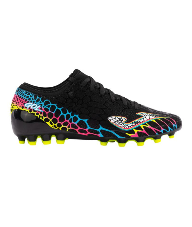 Botas de fútbol Joma Gol 2401 Negro Amarillo...