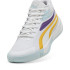 Zapatillas de Baloncesto Puma Court Pro Blanco-Amarillo Sizzle-Team Violet