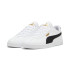 Zapatillas Casual Puma Club II SL Blanco-Negro-Oro