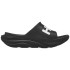 Chanclas De Running Hoka Ora Athletic Slide Negro/Blanco