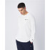 Camiseta Champion Crewneck Long Sleeve Hombre Blanco