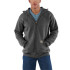 Sudadera Carhartt Zip Hooded  Hombre Carbon