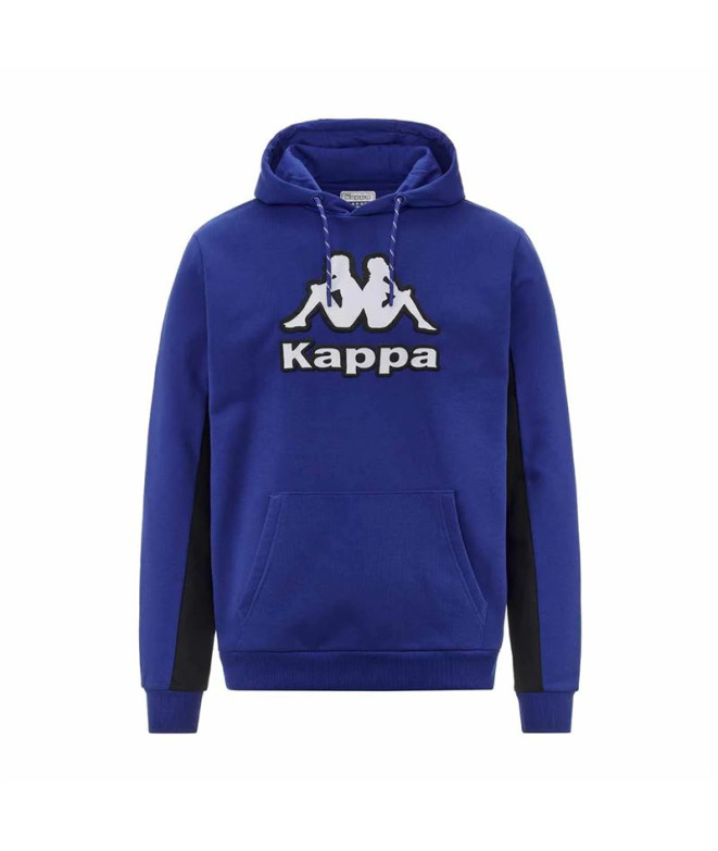 Sudadera Kappa Farti Swt Hombre Azul/Negro