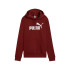 Sudadera Puma Essentials Logo Mujer Rojo