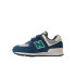 Zapatillas New Balance 574 Core Hook & Loop Nb Azul Infantil