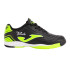Zapatillas de Fútbol sala Joma Toledo 2491 Negro Verde Flúor Indoor Infantil