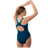 Bañador de Natación Aquarapid Costume Intero Azul Mujer