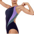 Bañador de Natación Aquarapid Costume Intero Violet Mujer