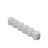 Overgrip de Tenis Wilson Pro Perforated Box 60 Blanco/