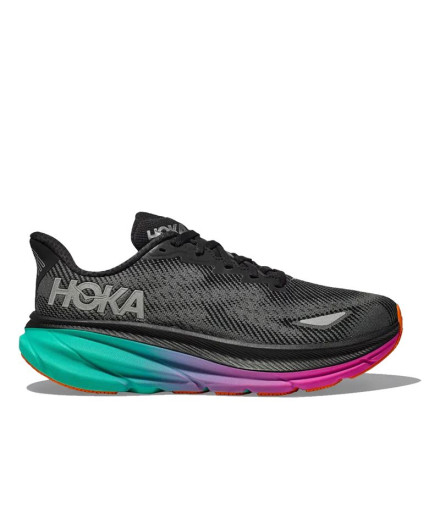 Zapatillas de Running Hoka Clifton 9 Gtx Black Electric...