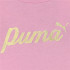 Camiseta de Casual Puma Essentials+ Script Metallic G Niña Rosa