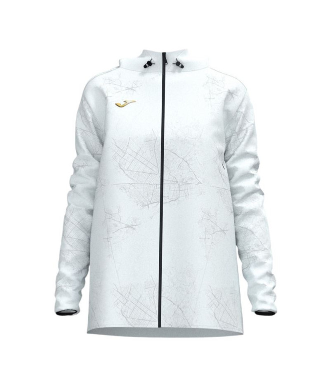 Chubasquero Joma R-Night Blanco Niña