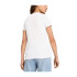 Camiseta Puma Essentials+ Script Metallic G Niña Blanco/Dorado