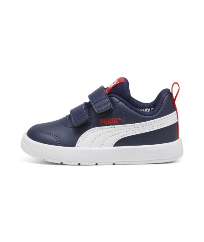 Zapatillas  Puma Courtflex V3 V Infantil Navy...