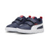 Zapatillas  Puma Courtflex V3 V Infantil Navy Blanco Rojo
