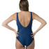 Bañador de Natación Aquarapid Costume Intero Mujer Azul