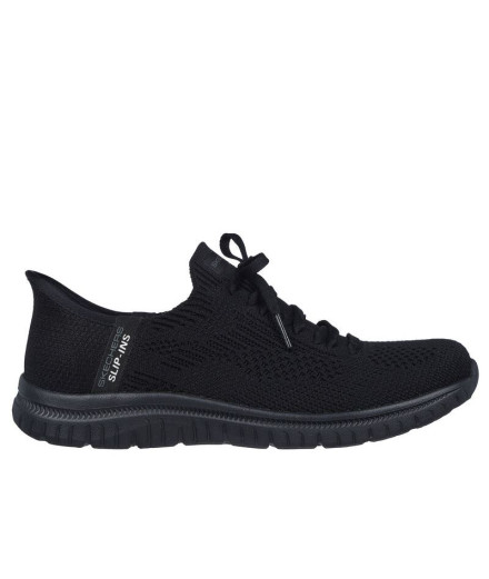 Zapatillas Skechers Slip Ins Virtue-Divinity Mujer Negro