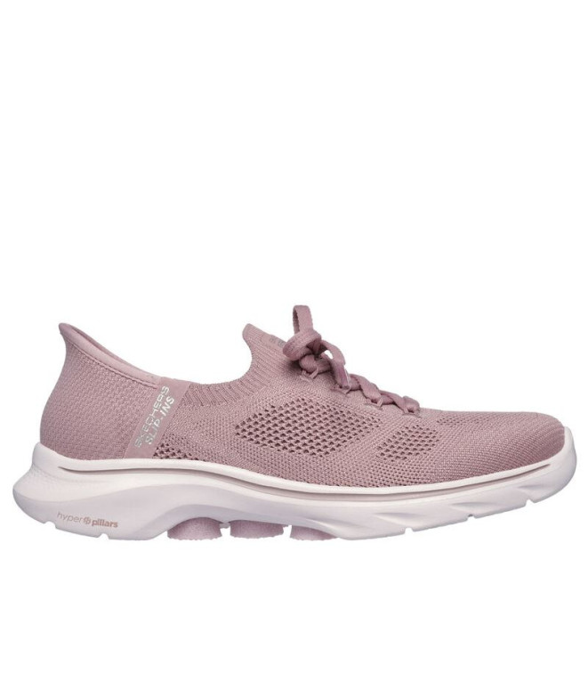 Zapatillas Skechers Go Walk 7-Via Mujer Mauve