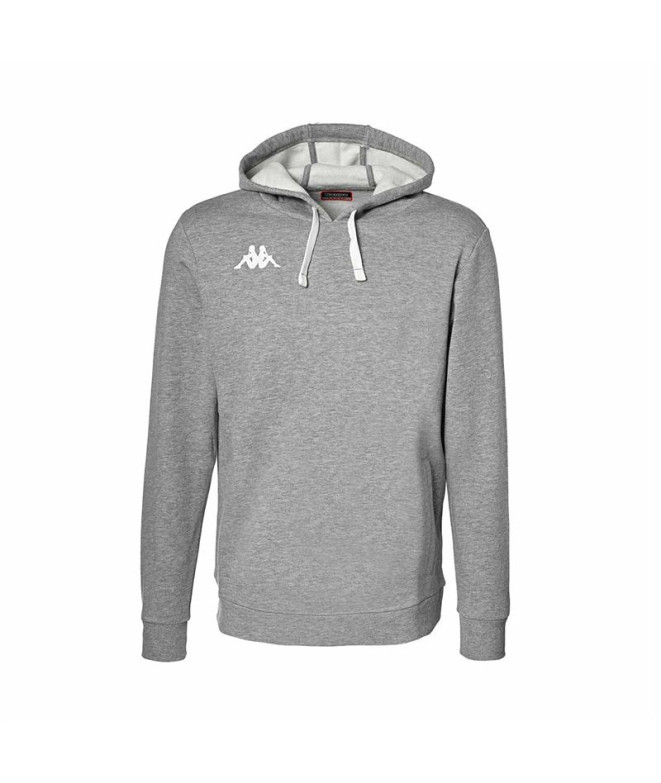 Sudadera Kappa Bali Hombre Grey Melange
