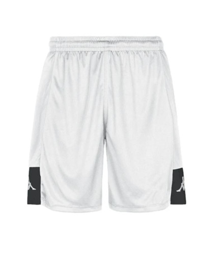 Pantalón Fútbol Kappa Daggo Hombre White/Black