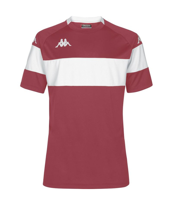 Camiseta de Fútbol Kappa Dareto Hombre Burdeos...