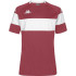 Camiseta de Fútbol Kappa Dareto Hombre Burdeos White