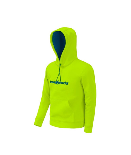 Sudadera Trangoworld Kura Niño Lima/Azul