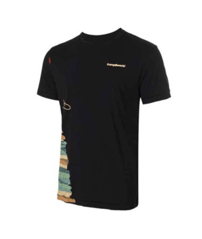 Camiseta Trangoworld Tolarp Hombre Caviar
