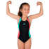 Bañador de Natación Aquarapid Costume Intero Black Niña